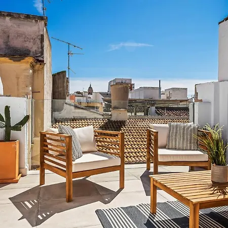Superb Private House In The Heart Of Málaga, With Sunny Rooftop